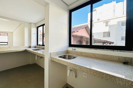 Área de Serviço de apartamento à venda com 2 quartos, 60m² em Anchieta, Belo Horizonte