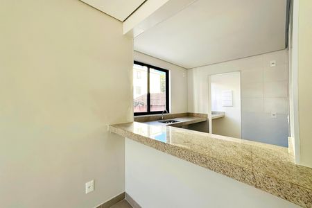 Sala - Bancada de apartamento à venda com 2 quartos, 60m² em Anchieta, Belo Horizonte