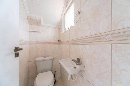 Lavabo de casa de condomínio para alugar com 3 quartos, 94m² em Vila Metalúrgica, Santo André