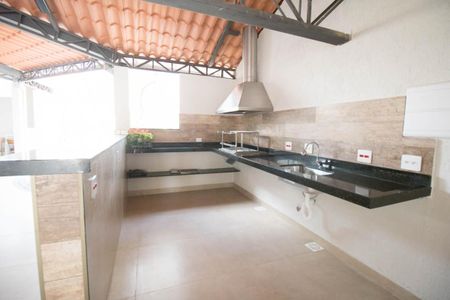 Casa de condomínio para alugar com 94m², 3 quartos e 2 vagas Casa de condomínio para alugar com 94m², 3 quartos e 2 vagasÁrea comum - Churrasqueira