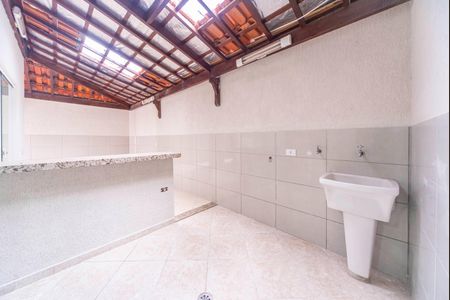 Área de Serviço de casa de condomínio para alugar com 3 quartos, 94m² em Vila Metalúrgica, Santo André