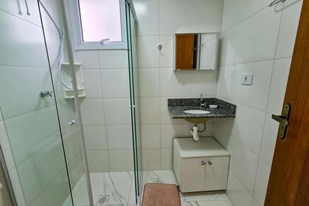 Apartamento para alugar com 53m², 1 quarto e 1 vaga Apartamento para alugar com 53m², 1 quarto e 1 vagaBanheiro da Suíte 1