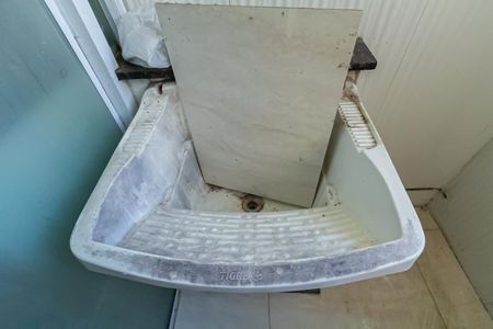 Área de Serviço de apartamento para alugar com 2 quartos, 55m² em Baeta Neves, São Bernardo do Campo