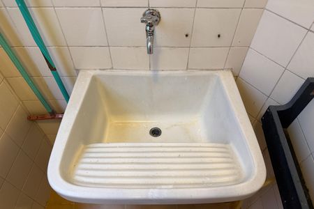 Área de Serviço de apartamento para alugar com 2 quartos, 80m² em Boqueirão, Santos