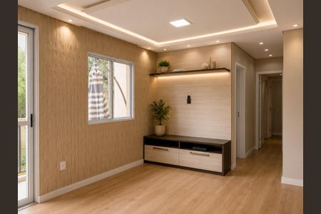 Sala de apartamento à venda com 3 quartos, 96m² em Parque Fazendinha, Campinas