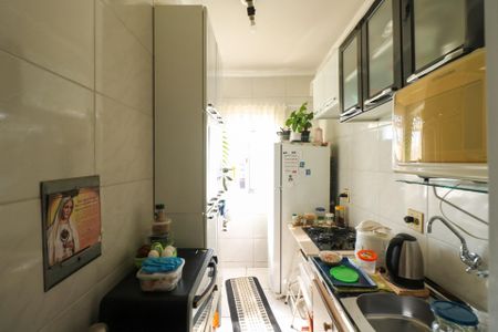 Cozinha de apartamento para alugar com 1 quarto, 30m² em Parque Mamede, Diadema