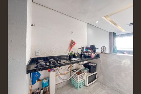 Cozinha de apartamento à venda com 2 quartos, 37m² em Jardim São Luís, São Paulo