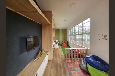 Área comum de apartamento à venda com 2 quartos, 37m² em Jardim São Luís, São Paulo