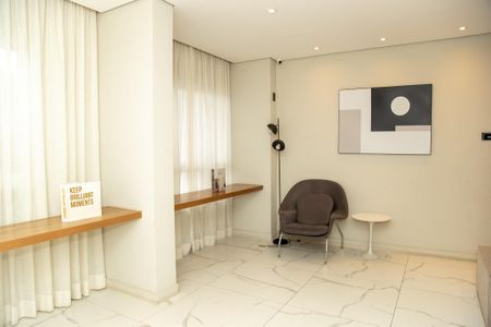 Área comum de apartamento para alugar com 3 quartos, 109m² em Jardim Caravelas, São Paulo