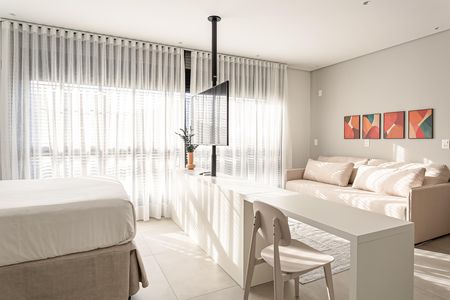 Apartamento para alugar com 55m², 1 quarto e sem vaga