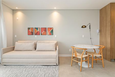 Apartamento para alugar com 55m², 1 quarto e sem vaga