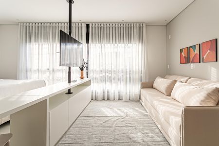 Apartamento para alugar com 55m², 1 quarto e sem vaga