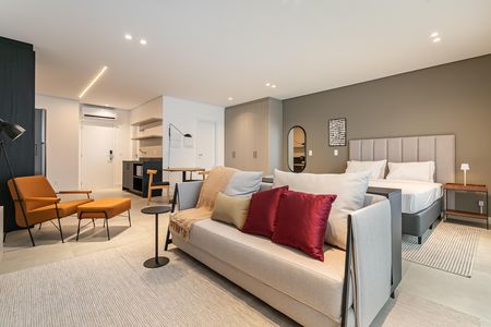 Apartamento para alugar com 59m², 1 quarto e sem vaga