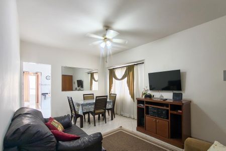 Sala de apartamento para alugar com 1 quarto, 64m² em Guilhermina, Praia Grande