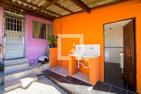 Área comum de casa para alugar com 1 quarto, 80m² em Vila Guaraciaba, Santo André