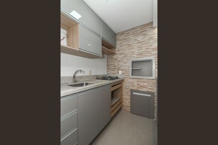 Cozinha de apartamento para alugar com 2 quartos, 50m² em Passo das Pedras, Porto Alegre