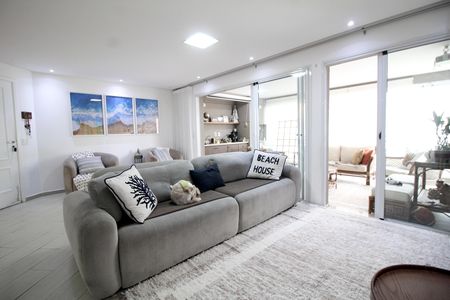 Sala de apartamento à venda com 3 quartos, 124m² em Mooca, São Paulo
