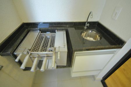 Apartamento para alugar com 54m², 2 quartos e 1 vagaChurrasqueira   Sacada da Sala 