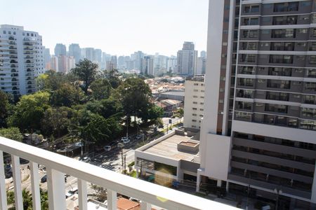 Vista da Varanda de kitnet/studio para alugar com 1 quarto, 26m² em Santo Amaro, São Paulo