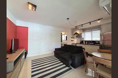 Apartamento para alugar com 51m², 1 quarto e 1 vaga Apartamento para alugar com 51m², 1 quarto e 1 vagaSala