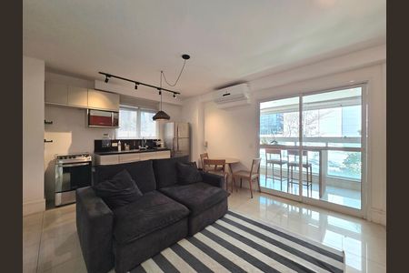 Sala de apartamento para alugar com 1 quarto, 51m² em Itaim Bibi, São Paulo