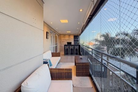 Varanda Gourmet de apartamento à venda com 3 quartos, 133m² em Ipiranga, São Paulo