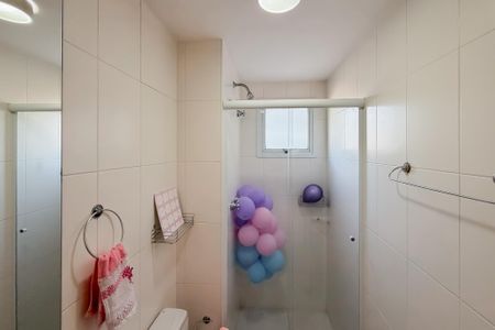 Banheiro da Suíte 1 de apartamento à venda com 3 quartos, 133m² em Ipiranga, São Paulo