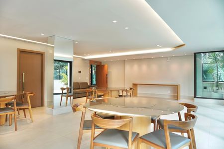 Apartamento para alugar com 141m², 2 quartos e 4 vagas Apartamento para alugar com 141m², 2 quartos e 4 vagasÁrea comum - Salão de festas