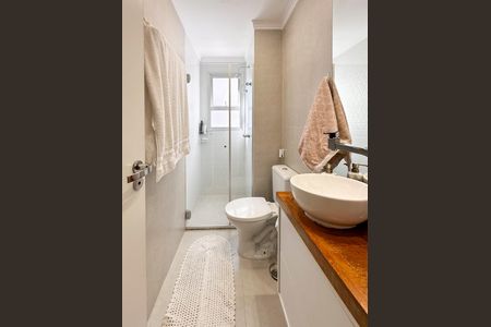 Apartamento à venda com 60m², 2 quartos e 1 vaga Apartamento à venda com 60m², 2 quartos e 1 vagaBanheiro da Suíte