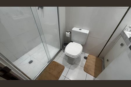 Banheiro da Suíte 2 de apartamento à venda com 3 quartos, 114m² em Centro, Santo André