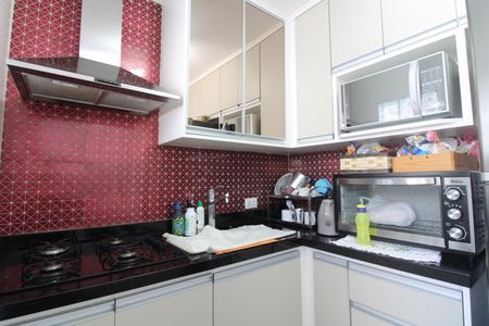 cozinha de apartamento à venda com 2 quartos, 57m² em Vila Paranagua, São Paulo