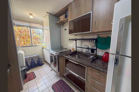 Cozinha de apartamento à venda com 2 quartos, 52m² em Bandeiras, Osasco