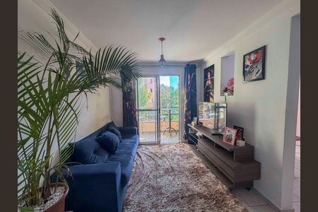 Sala de Estar de apartamento à venda com 2 quartos, 52m² em Bandeiras, Osasco