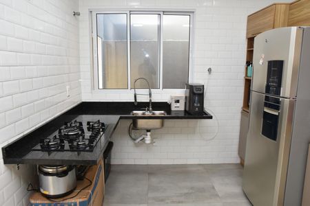 Cozinha coocktop e pia de casa à venda com 2 quartos, 93m² em Jardim Trevo, Jundiaí