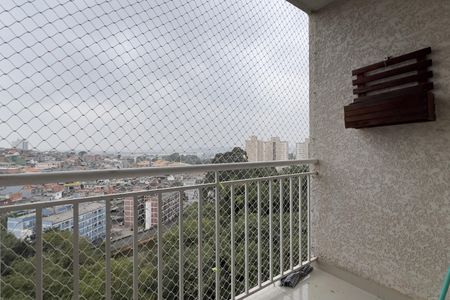 Varanda da Sala de apartamento para alugar com 3 quartos, 64m² em Jardim Bela Vista, Guarulhos