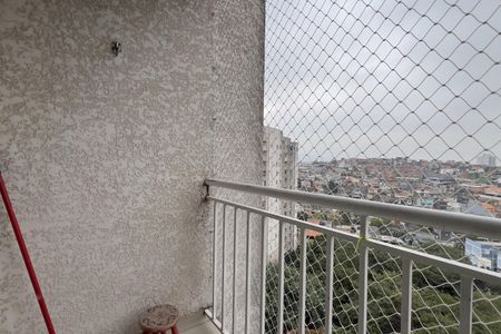 Varanda da Sala de apartamento para alugar com 3 quartos, 64m² em Jardim Bela Vista, Guarulhos