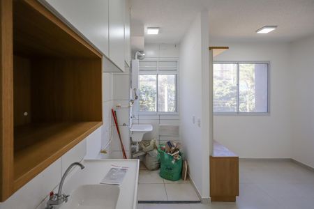 Cozinha e Área de Serviço de apartamento para alugar com 2 quartos, 36m² em Usina Piratininga, São Paulo