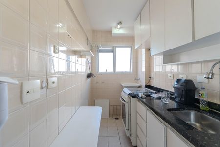 Cozinha de apartamento para alugar com 1 quarto, 42m² em Bela Vista, São Paulo