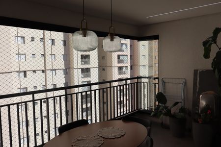 Varanda gourmet de apartamento à venda com 3 quartos, 86m² em Vila Progresso, Guarulhos