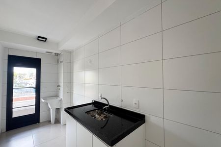Cozinha  de apartamento à venda com 2 quartos, 52m² em Jardim do Mar, São Bernardo do Campo
