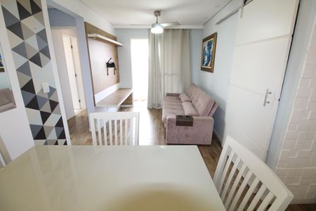 Sala de apartamento para alugar com 2 quartos, 60m² em Conjunto Residencial Flamboyant, São José dos Campos