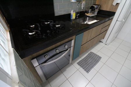 Cozinha de apartamento para alugar com 2 quartos, 60m² em Conjunto Residencial Flamboyant, São José dos Campos