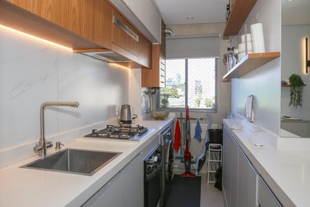 Apartamento para alugar com 41m², 2 quartos e sem vaga Apartamento para alugar com 41m², 2 quartos e sem vagaCozinha e Área de Serviço