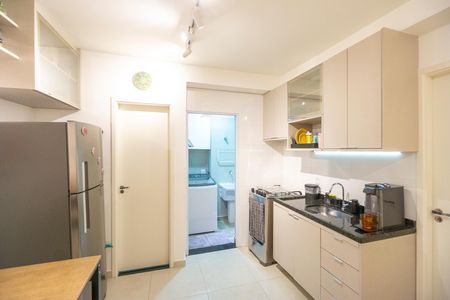Cozinha de apartamento à venda com 2 quartos, 38m² em Chácara Califórnia, São Paulo