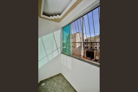 Varanda da Sala de apartamento para alugar com 3 quartos, 68m² em Parque das Acácias, Contagem