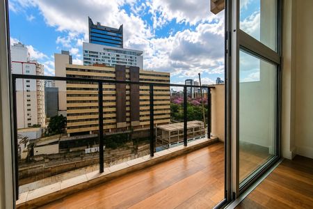 Apartamento para alugar com 50m², 1 quarto e 1 vagaVaranda