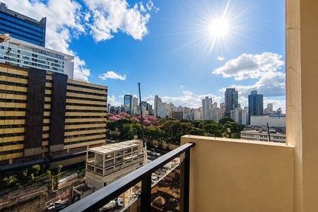 Apartamento para alugar com 50m², 1 quarto e 1 vagaVaranda