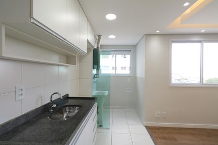 Cozinha de apartamento à venda com 2 quartos, 45m² em Campanário, Diadema