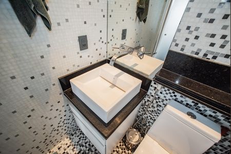 Apartamento para alugar com 40m², 1 quarto e 1 vaga Apartamento para alugar com 40m², 1 quarto e 1 vagaBanheiro da Suíte