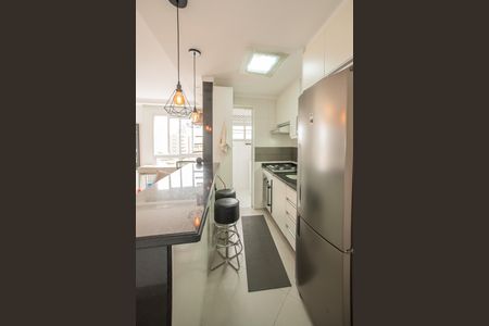 Cozinha de apartamento para alugar com 1 quarto, 40m² em Mirandópolis, São Paulo